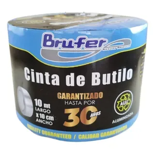CINTA D/BUTILO IMPERMIABILIZANT10MTx10CM