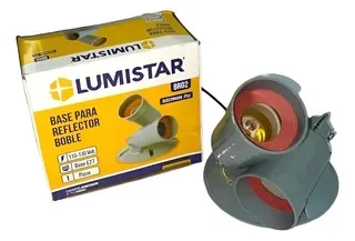 BASE P/REFLECTOR DOBLE E27 LUMISTAR