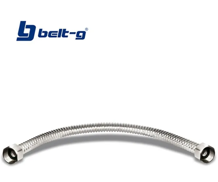 CANILLA L/M  METALIC FLEX 1/2"x1/2"x50CM