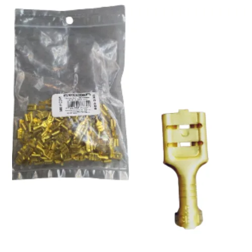 TERMINAL HEMBRA RECT LATON 250 12-10 600
