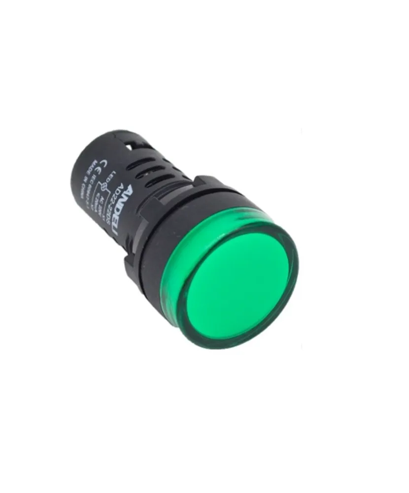 LAMPARA INDICADORA 120V VERDE