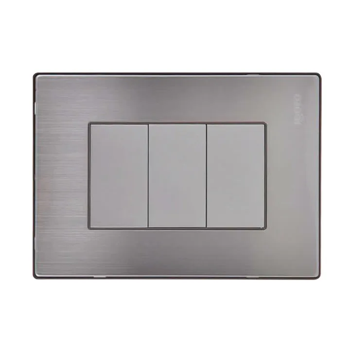 TAPA CIEGA PLASTICA PLATA P/E IGOTO