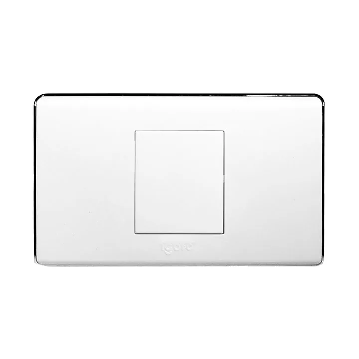 TAPA CIEGA PLASTICA DECOR BLCO CRM IGOTO