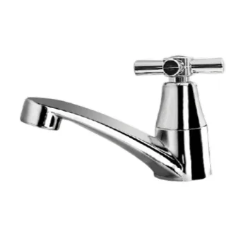 VALVULA ANGULAR DE TRES VIAS A/CROMADO