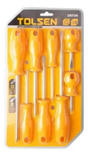 JGO D/DESTORNILLADORES 8 PZ PALA/ESTRIA