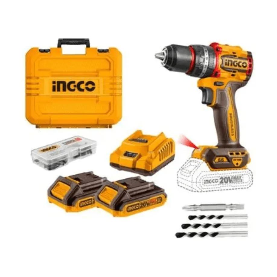 TALADRO INALAMBRICO COMPACT 1/2"20V 55NM