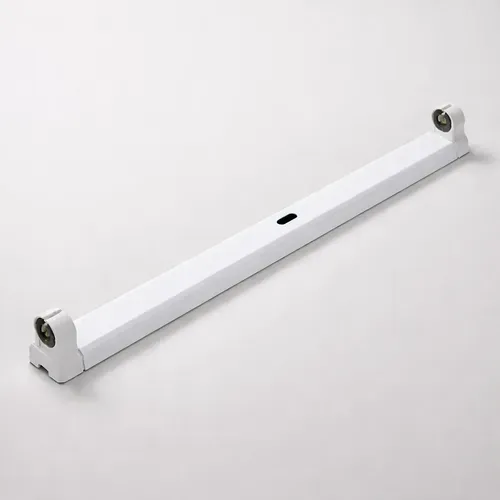 BASE LINEAL P/TUBO LED T8- 60CM C/SOCATE