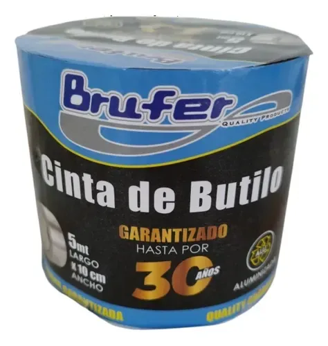 CINTA D/BUTILO IMPERMIABILIZANTE 10CMx5M